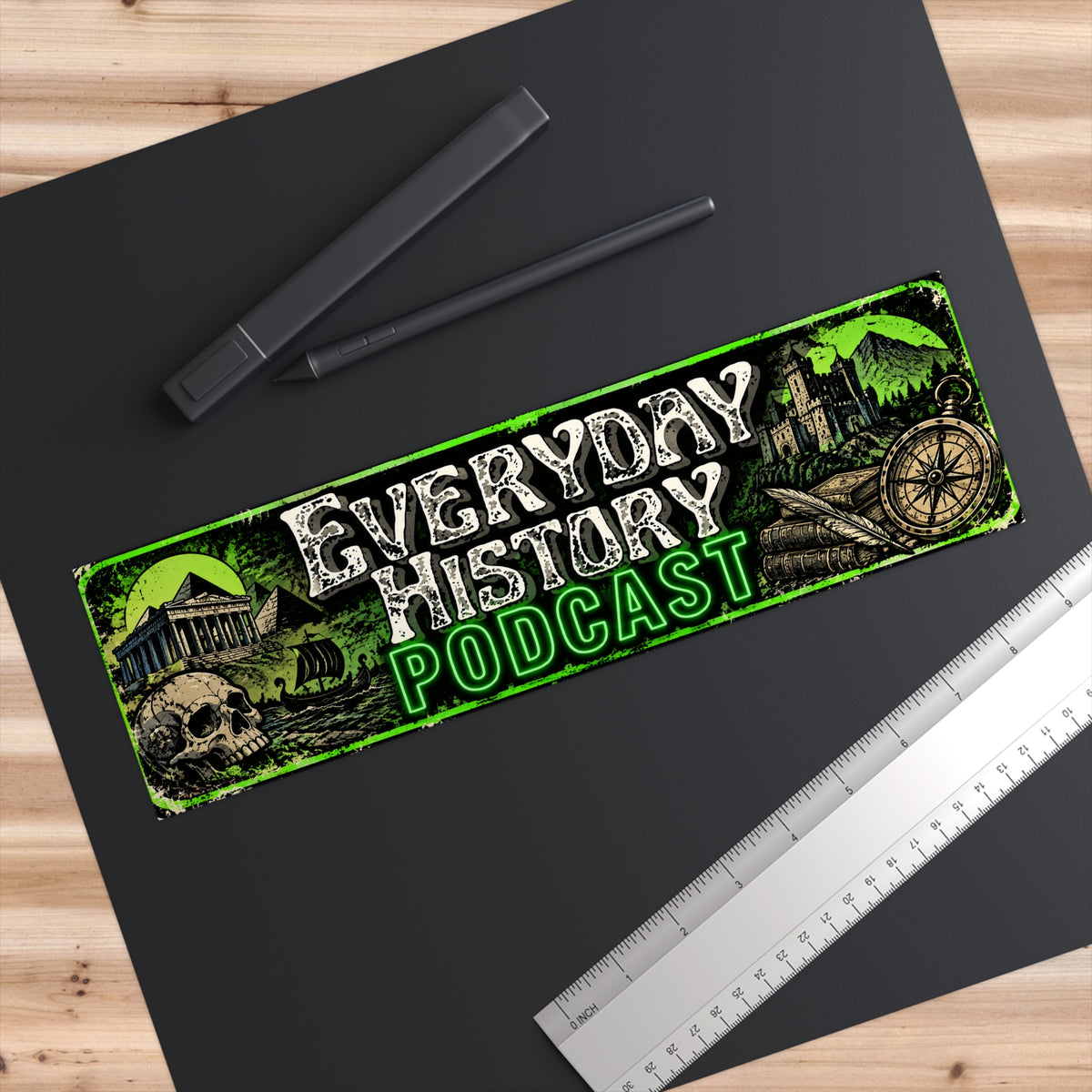 Everyday History Podcast Bumper Sticker