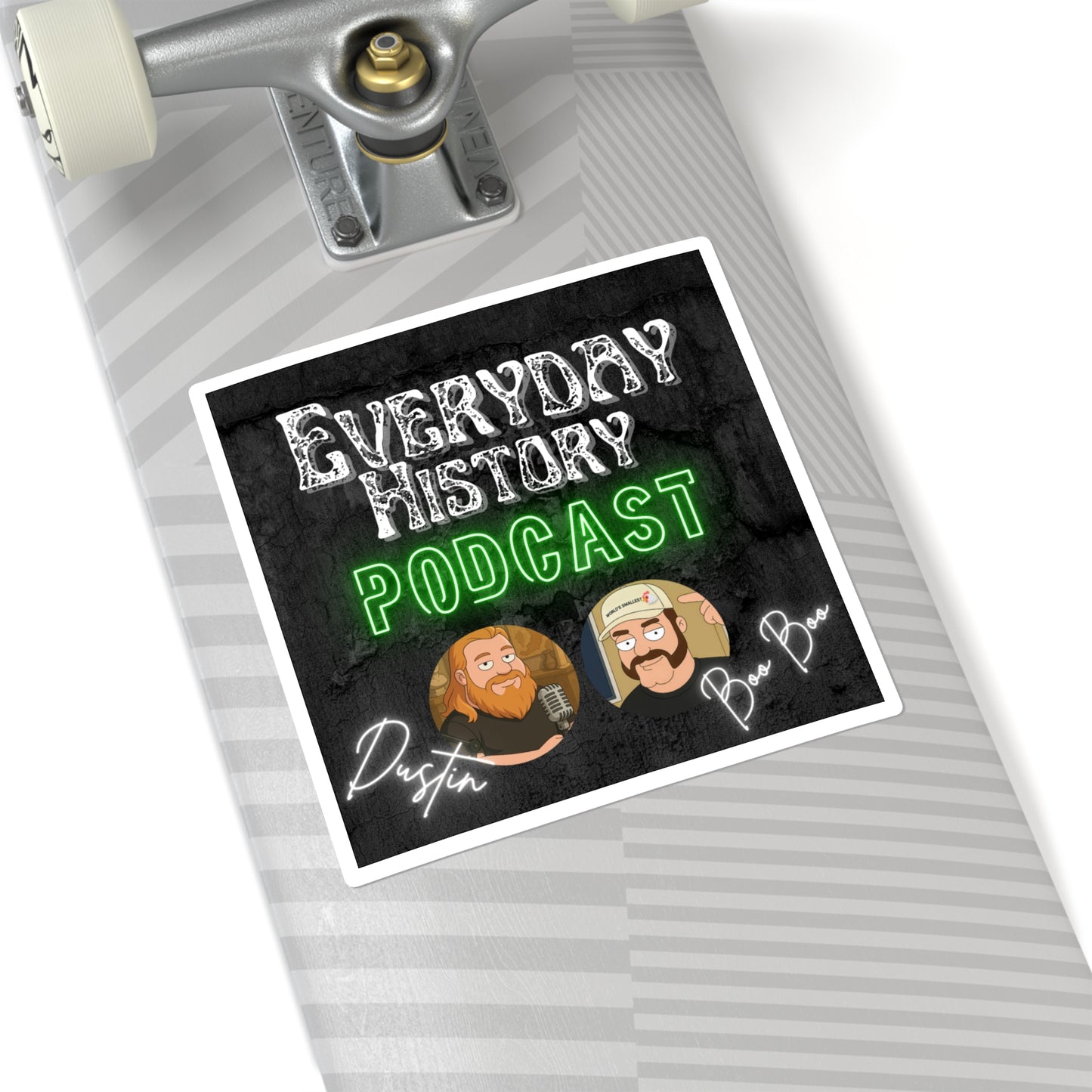 Everyday History Podcast Logo Sticker