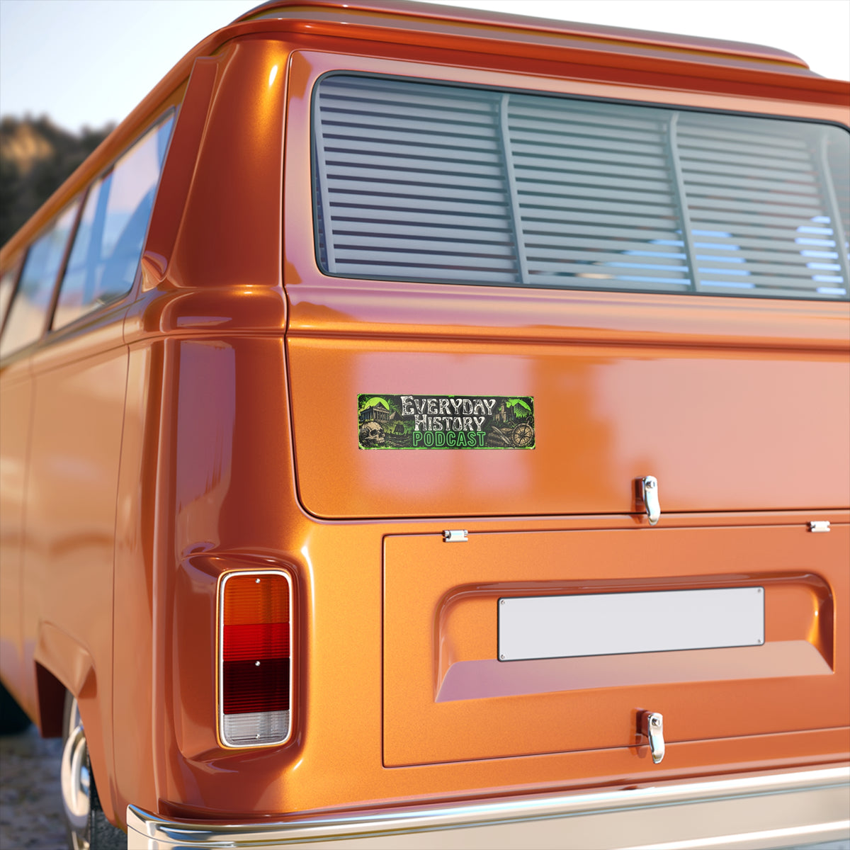 Everyday History Podcast Bumper Sticker