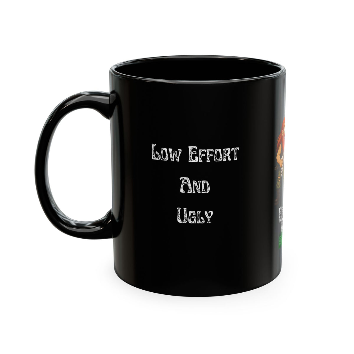 Everyday History Podcast Black Ceramic Mug