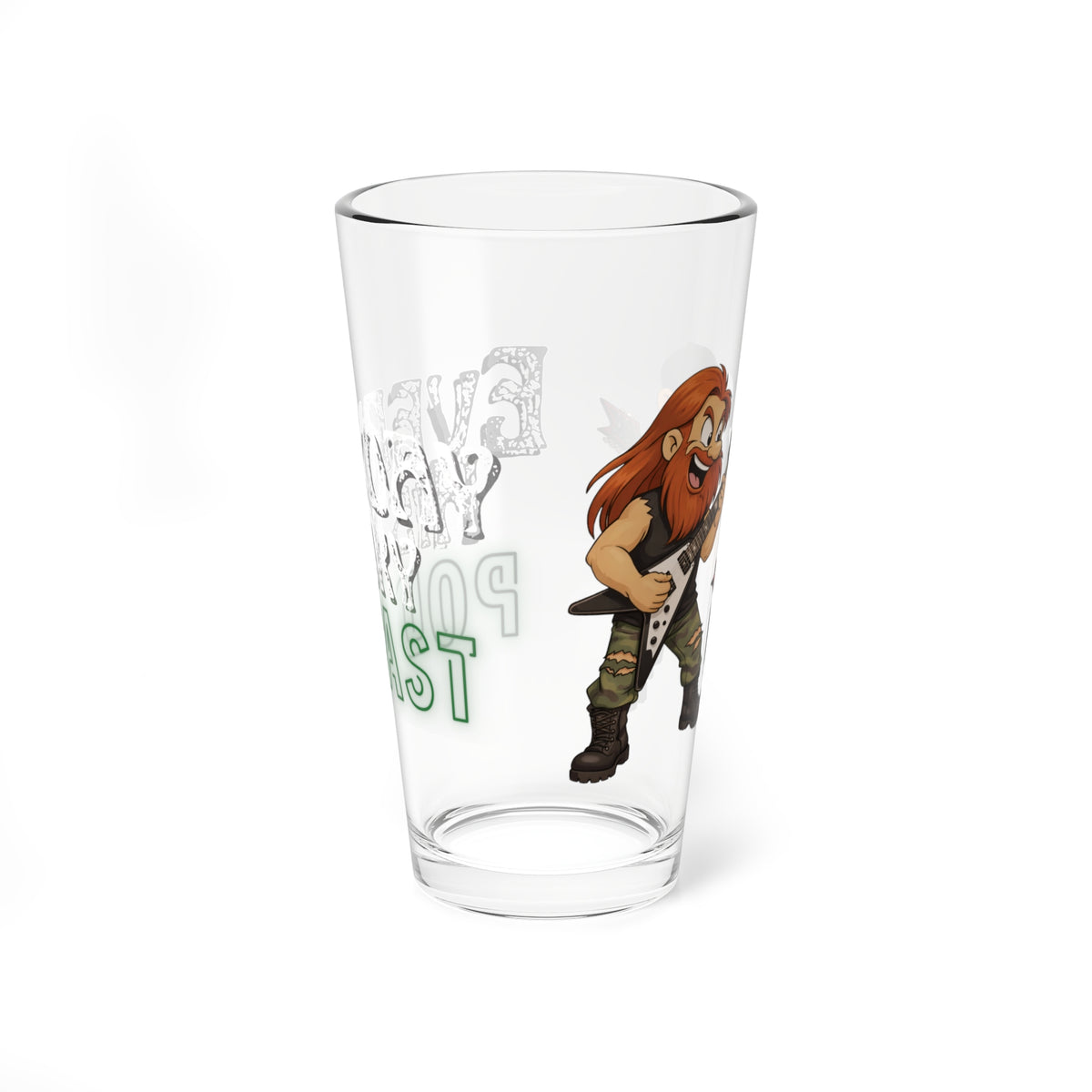 Everyday History Podcast 16oz Glass