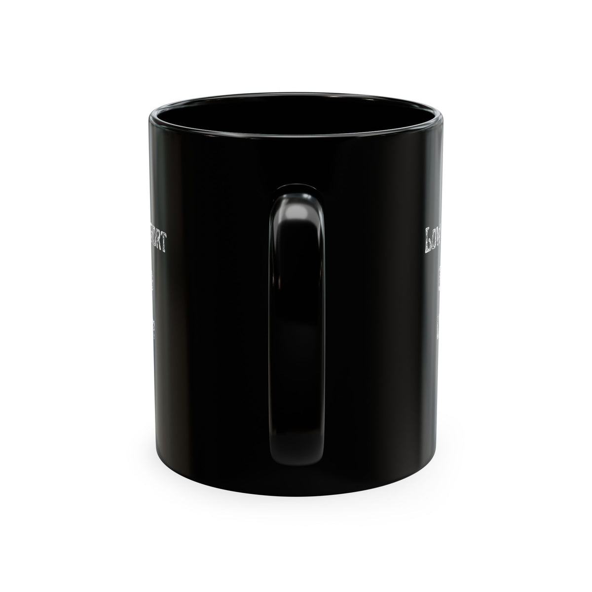 Everyday History Podcast Black Ceramic Mug