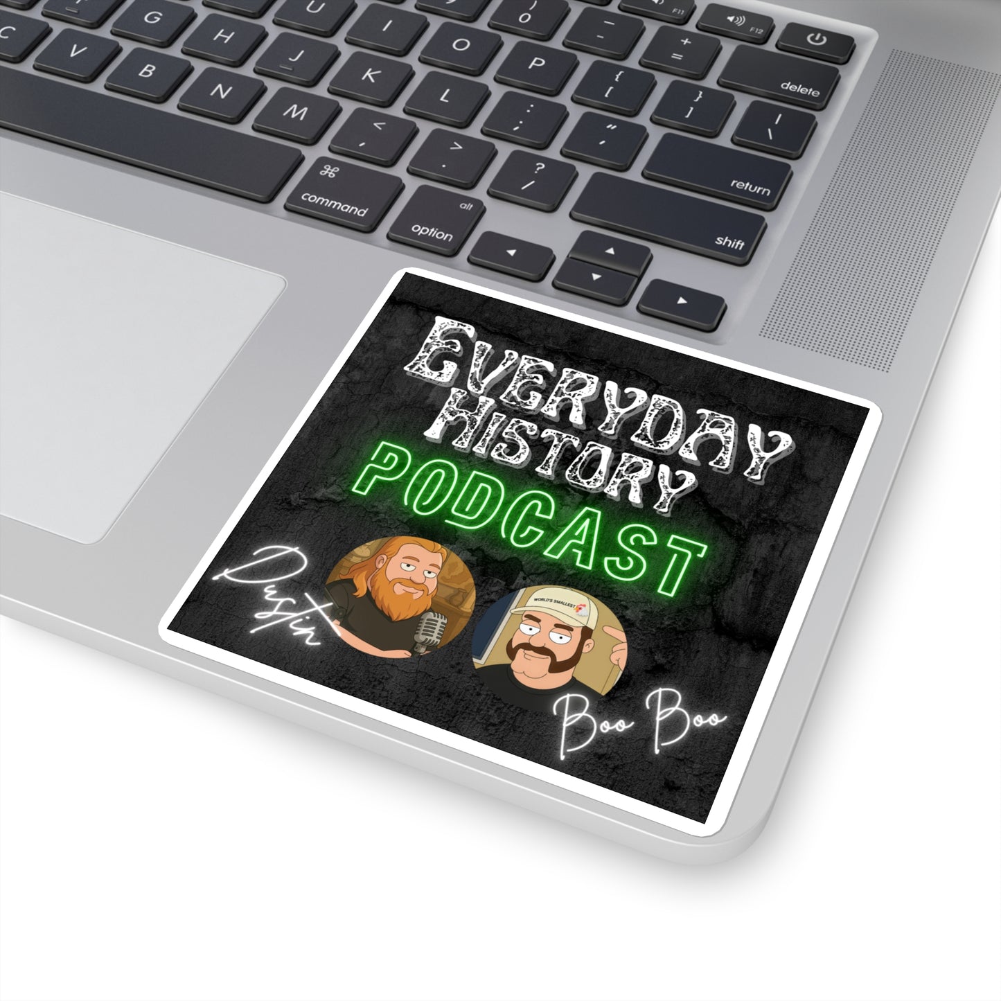 Everyday History Podcast Logo Sticker